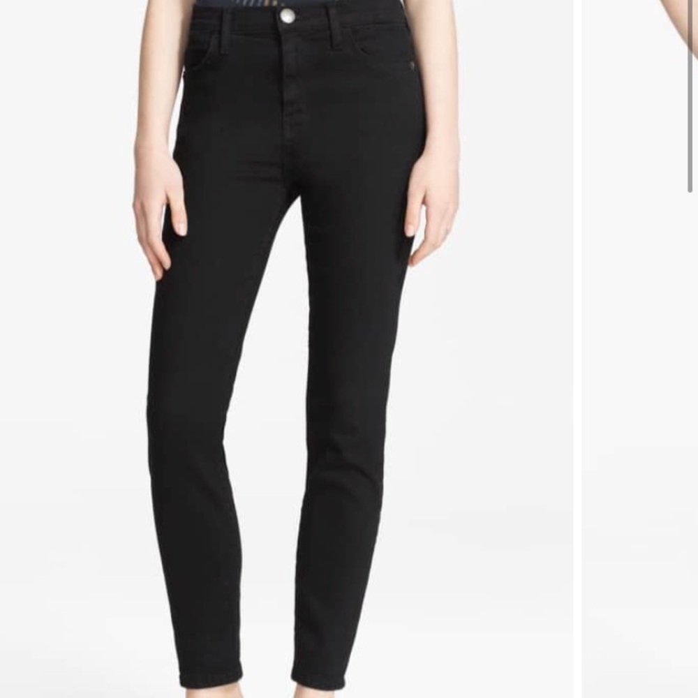 Current Elliott Black Skinny Jeans